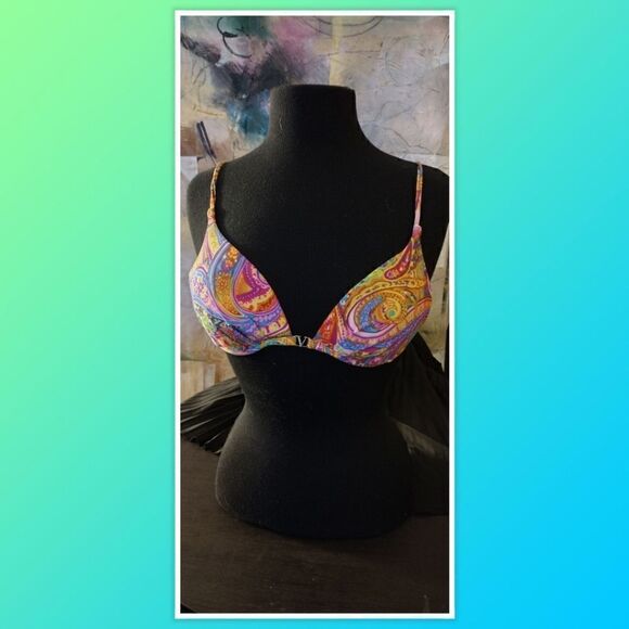 Venus Womans Bikini Swimsuit under wire Top Push Up Size B - Picture 1 of 4